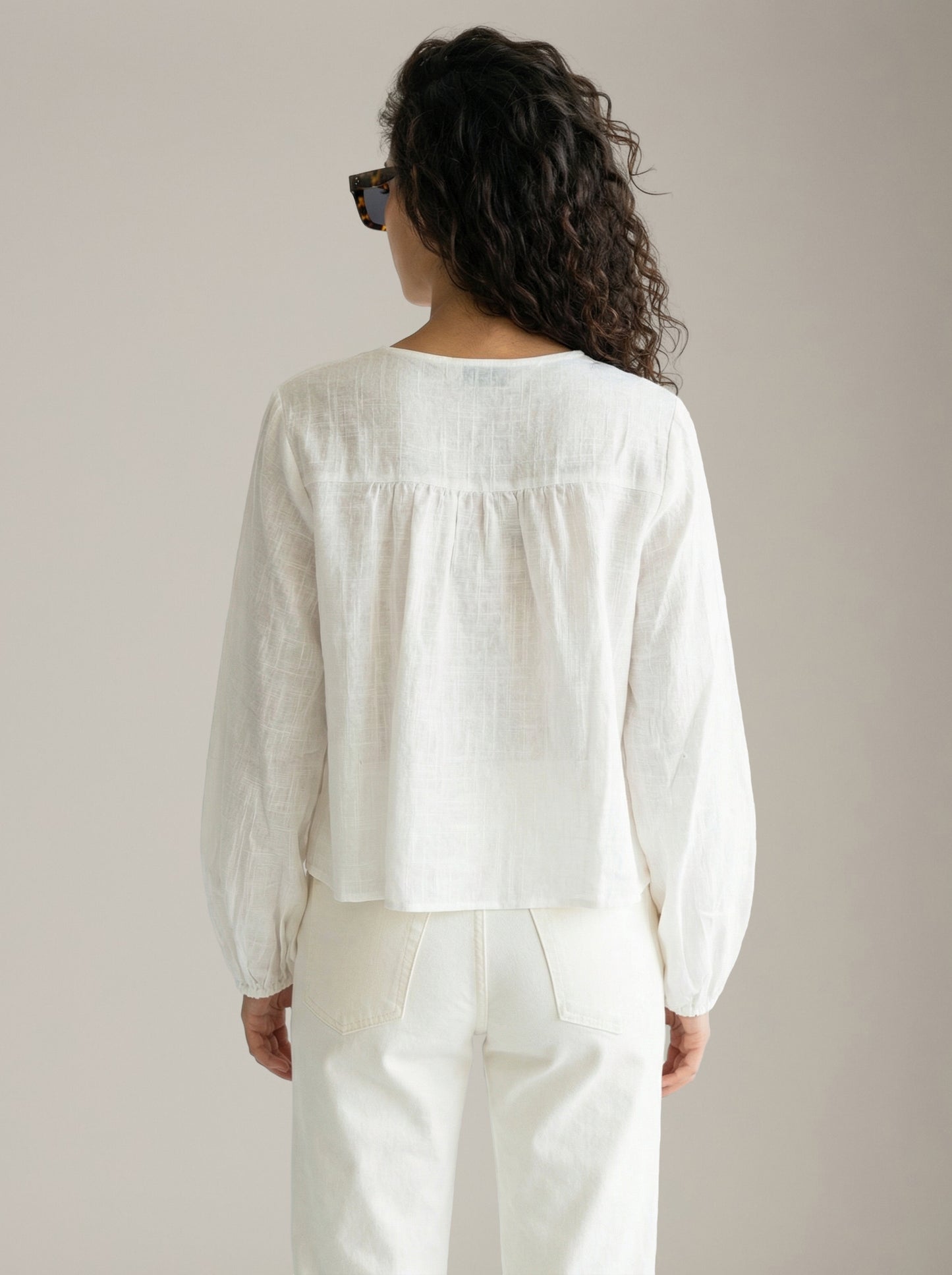 SADIE & SAGE - So Cal Pintuck Top - 