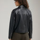 ONLY - Nicki Faux Leather Zip Jacket - 