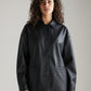 PIECES - Jamilla Vegan Leather Overshirt - 
