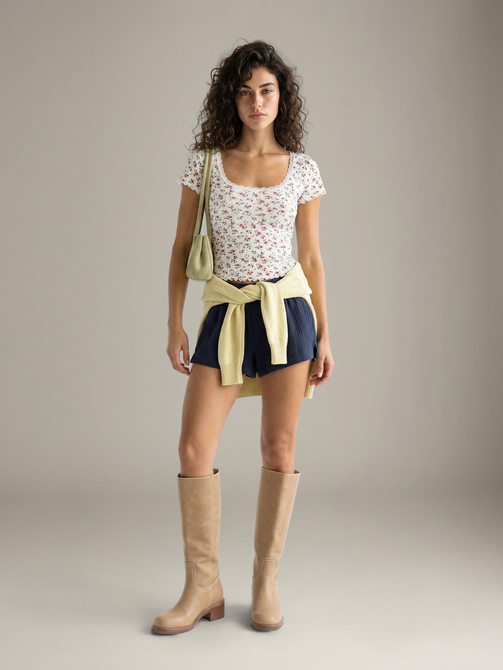 ONLY - Vips Short Sleeve Lace Top - 