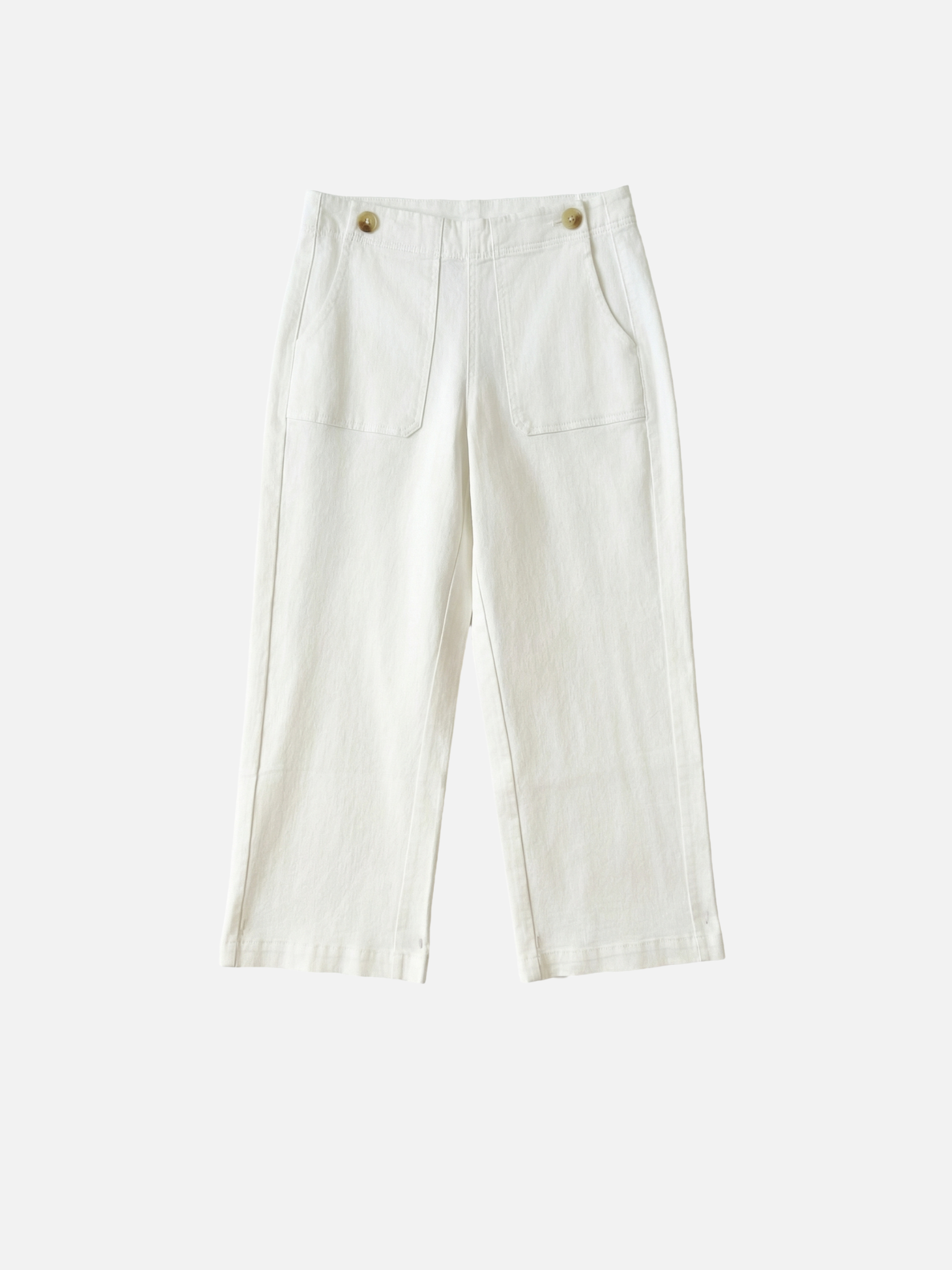 MONK & LOU - Dee Relaxed Cropped Pants - 