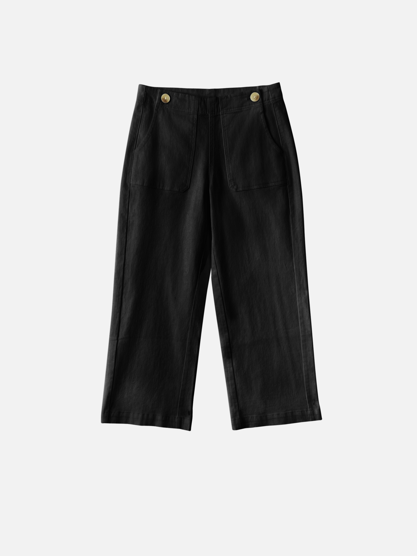 MONK & LOU - Dee Relaxed Cropped Pants - 
