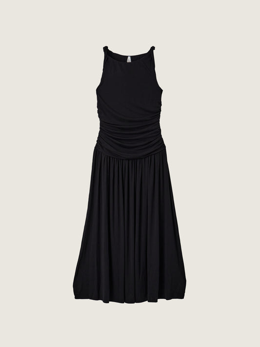 LOVEFINN - Shirred Jersey Dress - 