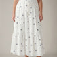 LOVEFINN - Printed Tiered Maxi Skirt - 