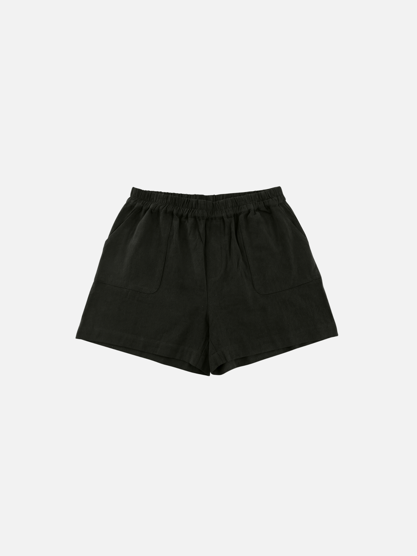 MONK & LOU - Emit Relaxed Shorts - Washed Black
