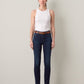 Mari Midrise Slim Straight Leg Jeans