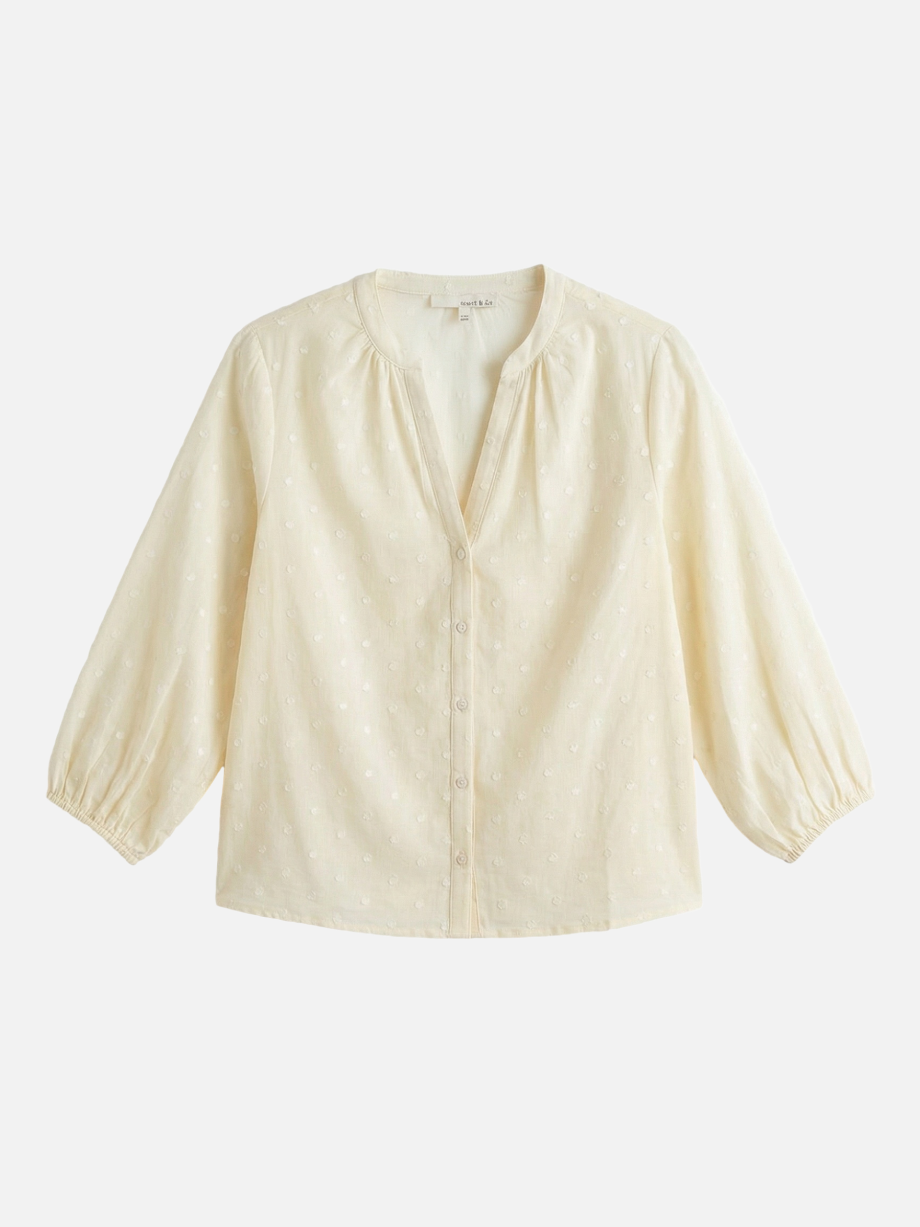 MONK & LOU - Etta Button Blouse - 