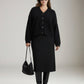 FREE PEOPLE - Cool of the Night Cardigan - Black