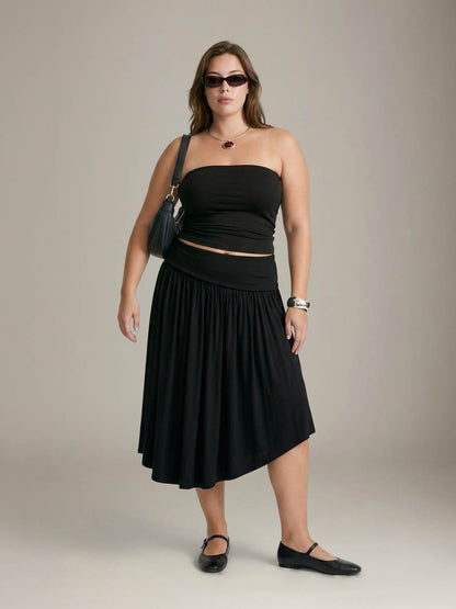 ONLY - Kiss Tube Top - Black