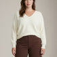 LOVEFINN - V-neck Longsleeve Top - 