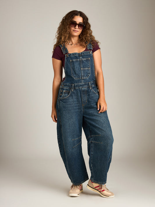 Good Luck Barrel Overalls
