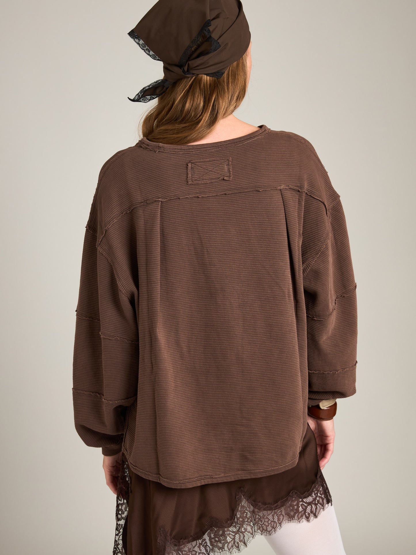 FREE PEOPLE - Total Eclipse Long Sleeve Tee - 