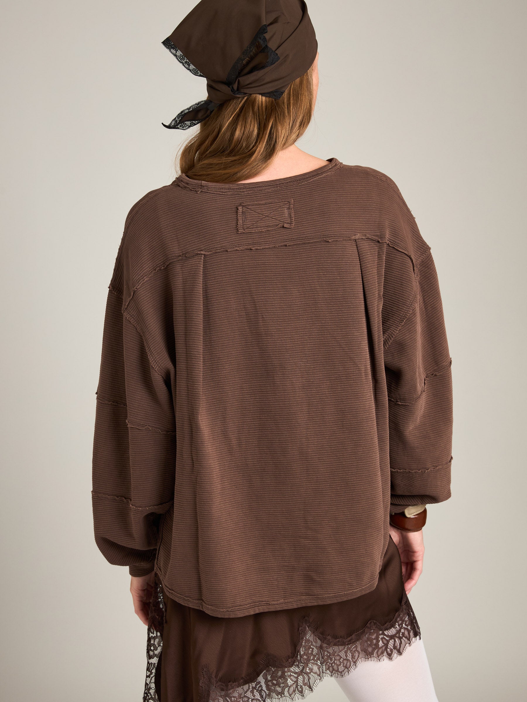 FREE PEOPLE - Total Eclipse Long Sleeve Tee - 