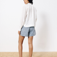 FRNCH-Ecrin Paisley Shirt-Blanc