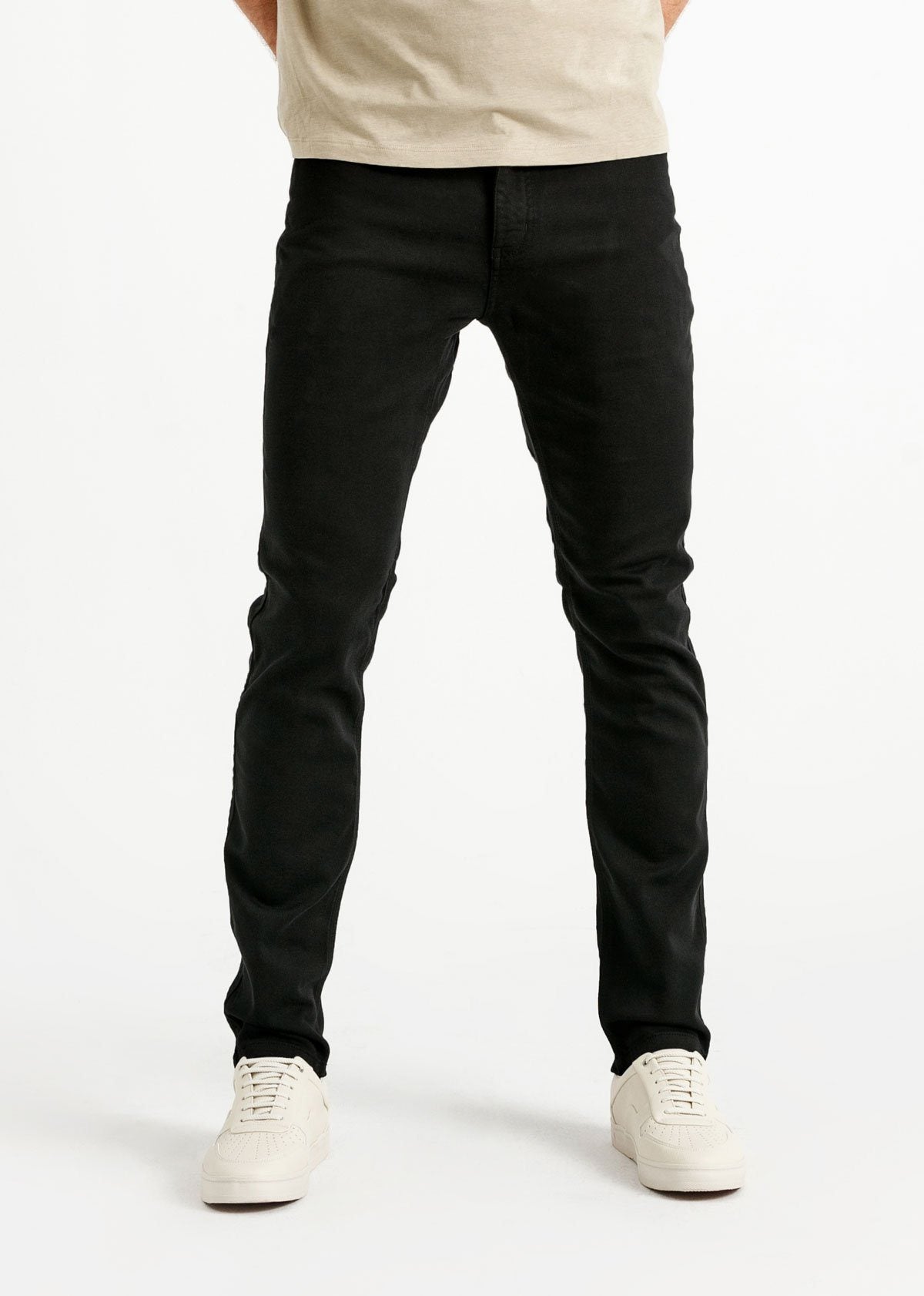 DUER-No Sweat Slim Pant - Black-Black