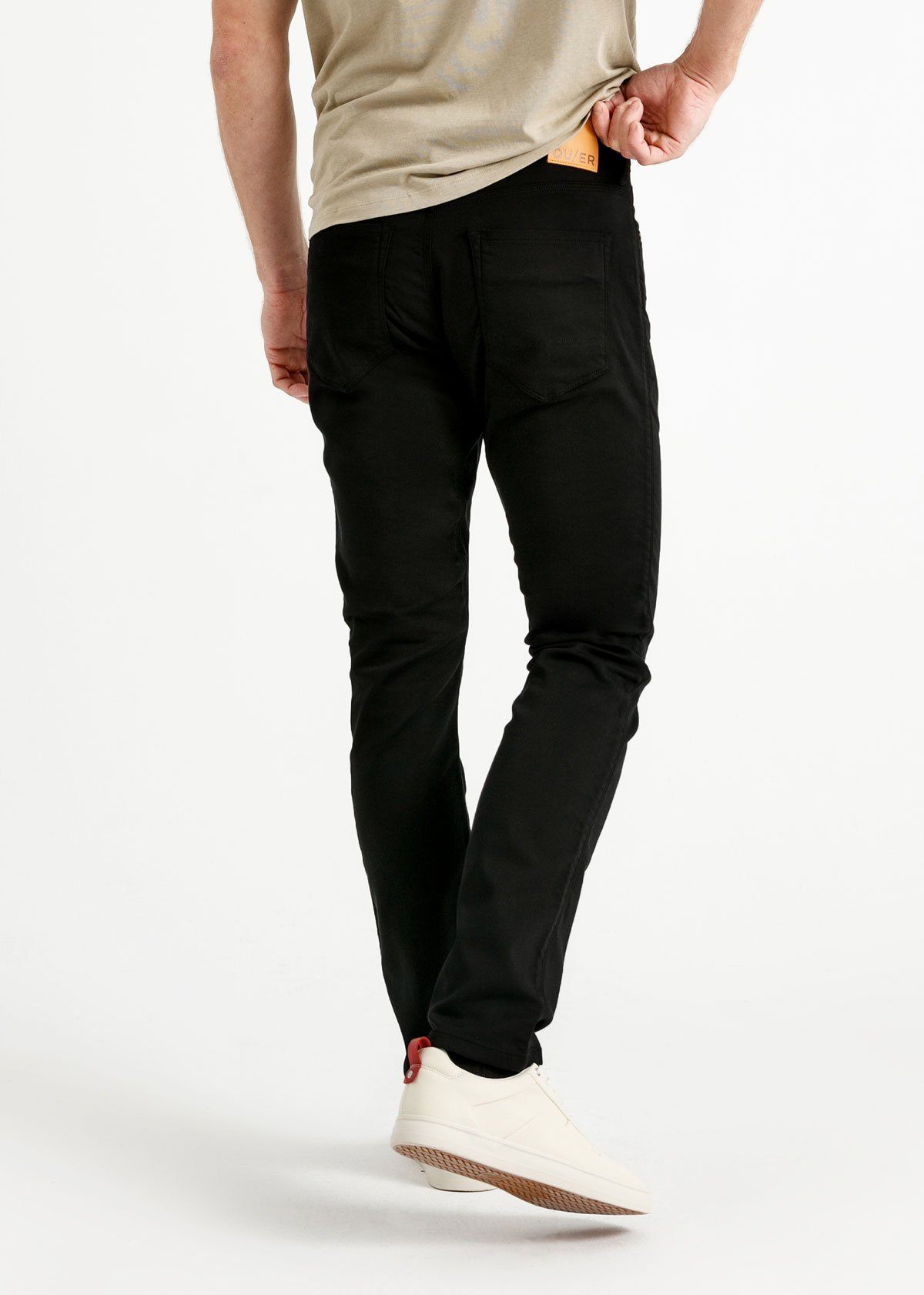 DUER-No Sweat Slim Pant - Black-Black