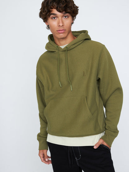 Midweight Brush Fleece Hoody Pullover