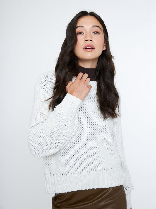 Knit Valerian Crop Pullover