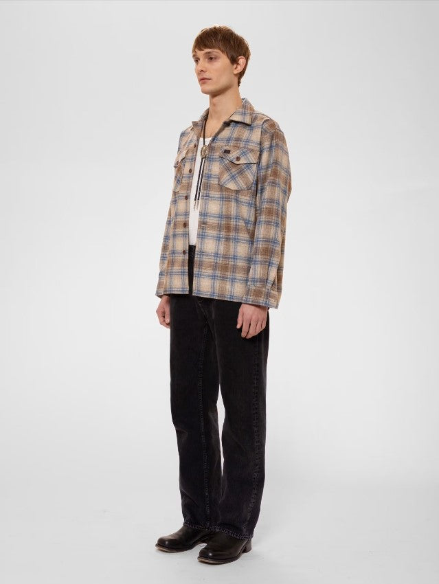 Vincent Board Plaid Check Recycled Shirt