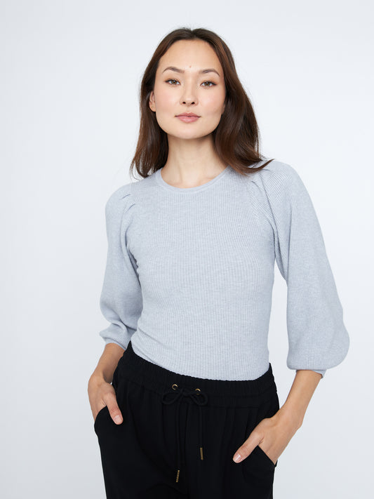 Zoe Puff Sleeve Sweater