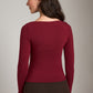 MONK & LOU-Nessa Boatneck Top-Black