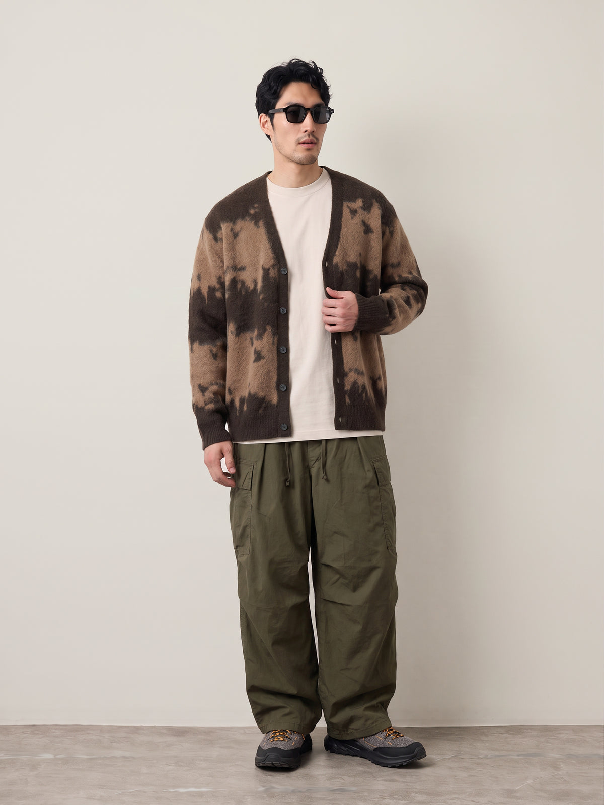 GRAMICCI - Mohair Splatter Cardigan - 