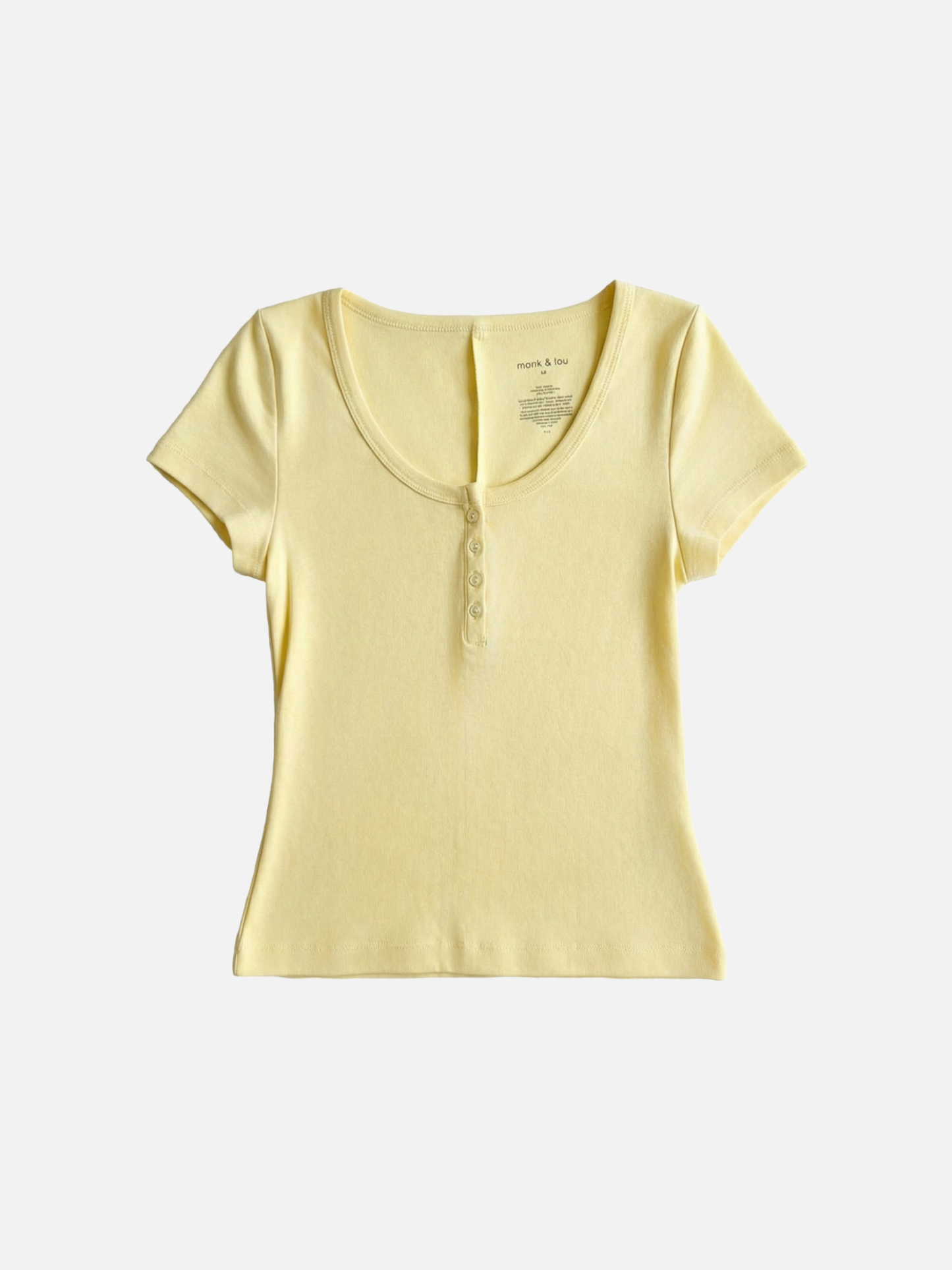 MONK & LOU - Gene Henley T-Shirt - 