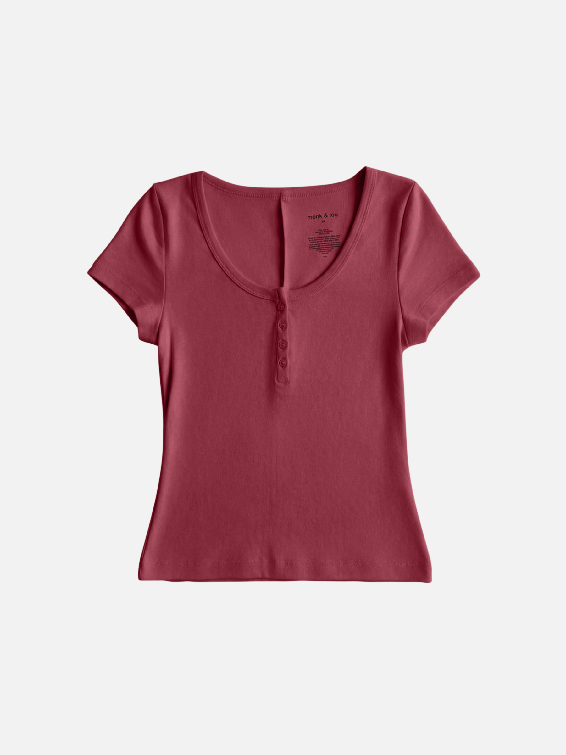 MONK & LOU - Gene Henley T-Shirt - 