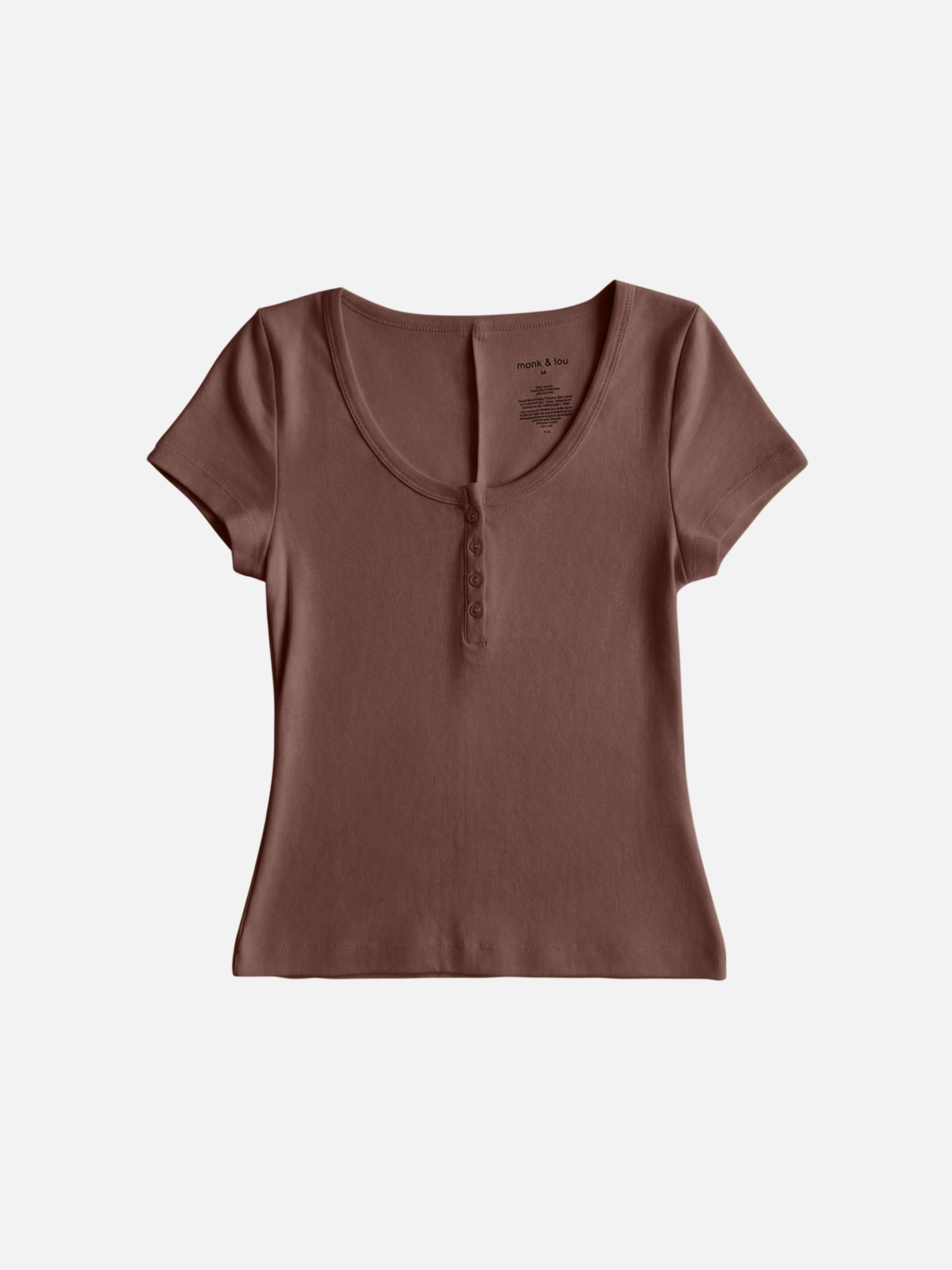 MONK & LOU - Gene Henley T-Shirt - 