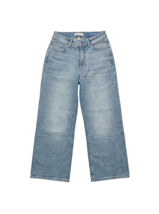 WARP & WEFT - ICN Crop Wide Leg Jeans - 