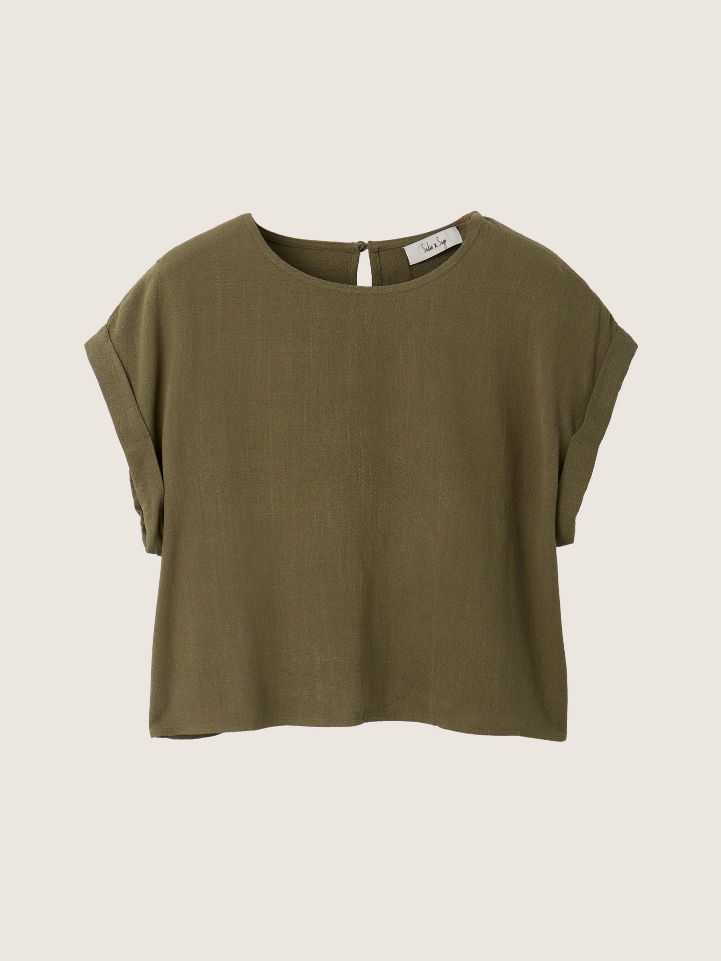 SADIE & SAGE - Sugarloaf Cuffed Top - 