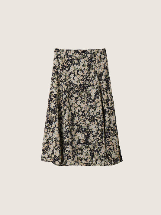 SADIE & SAGE - Painted Fields Midi Skirt - 
