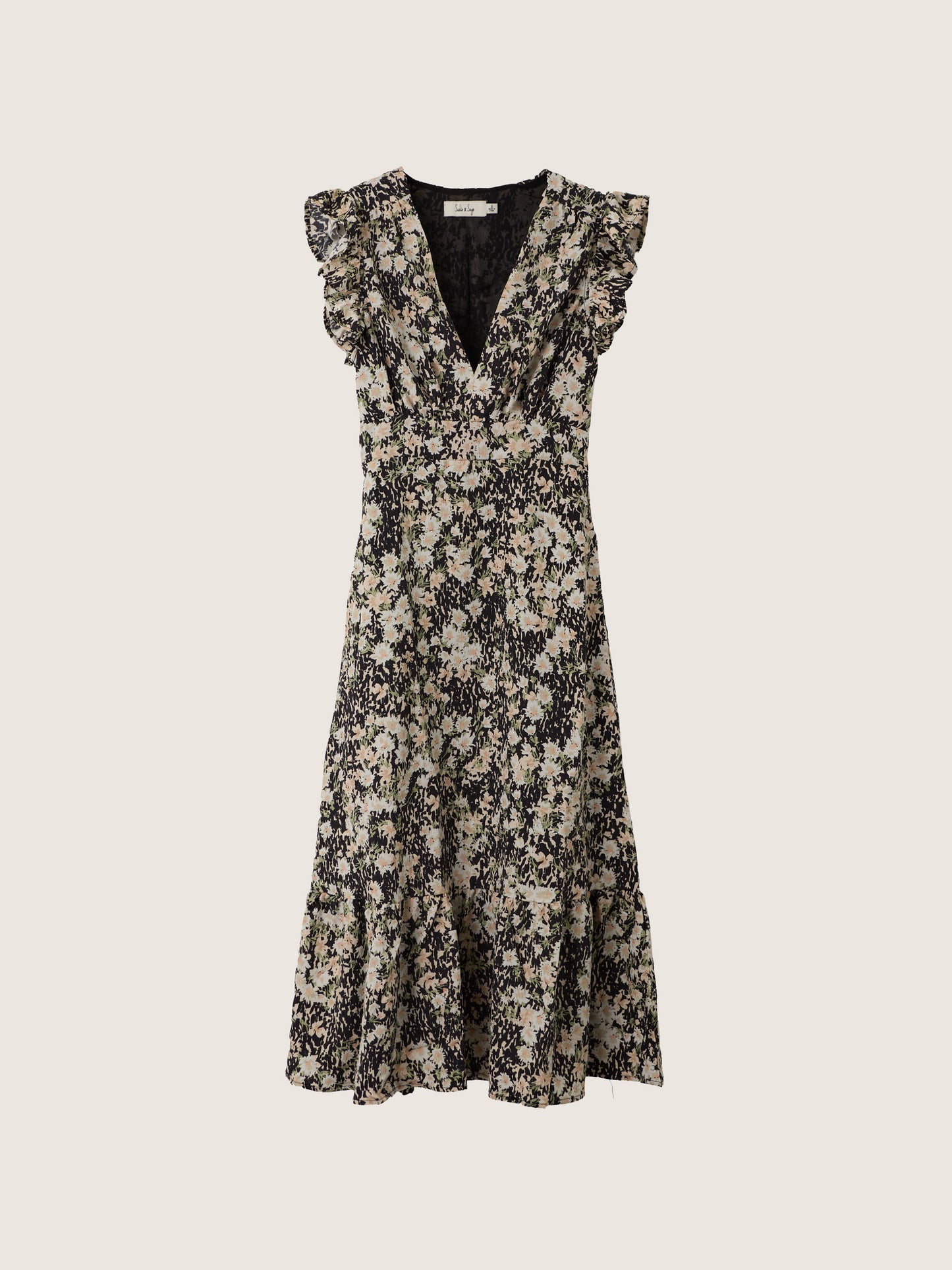 SADIE & SAGE - Painted Fields Midi Dress - 