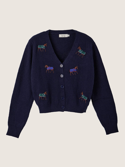 SADIE & SAGE - Esme Horse Cardigan - 