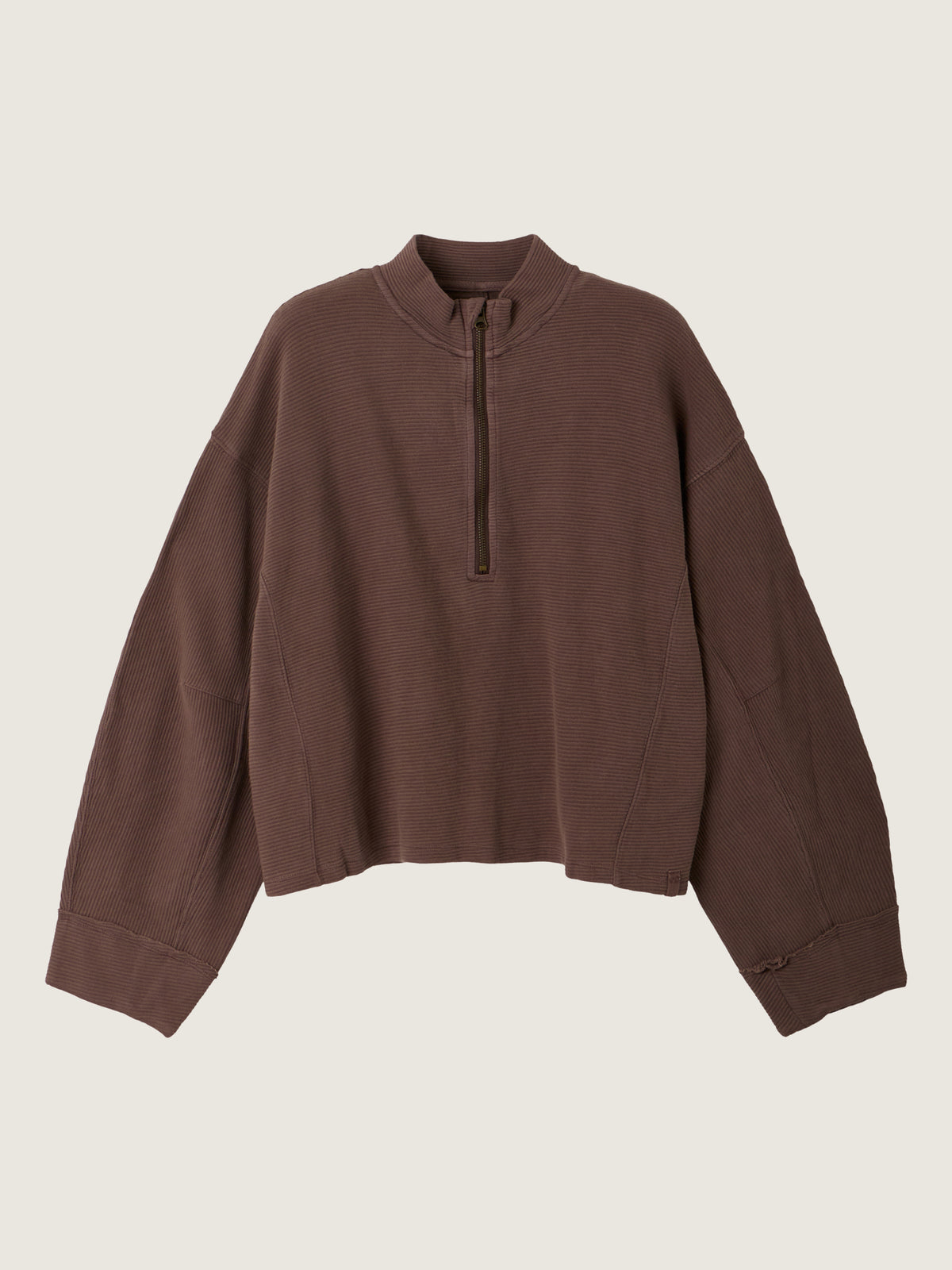 FREE PEOPLE - Celeste Quarter-Zip Top - 