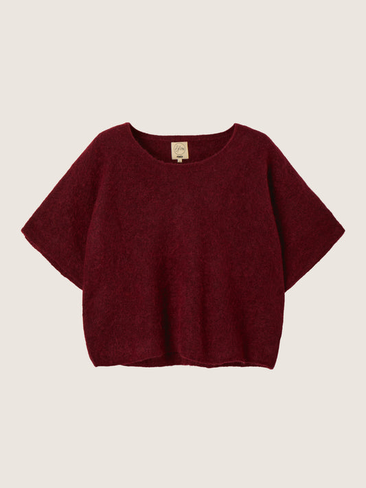 Sanriku Mohair Shortsleeve Sweater