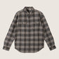 TENTREE - Kapok Flannel Colville Shirt - Graphite / Spruce Plaid