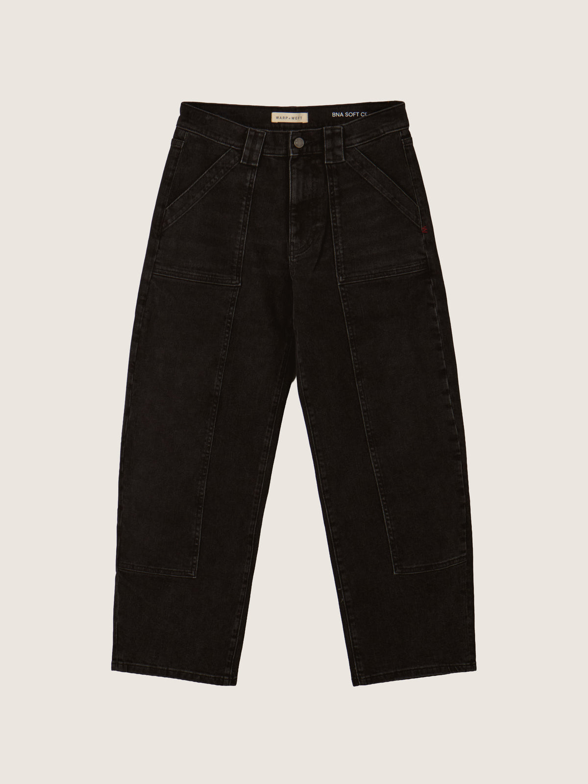 WARP & WEFT - BNA Soft Curve Barrel Jeans - 