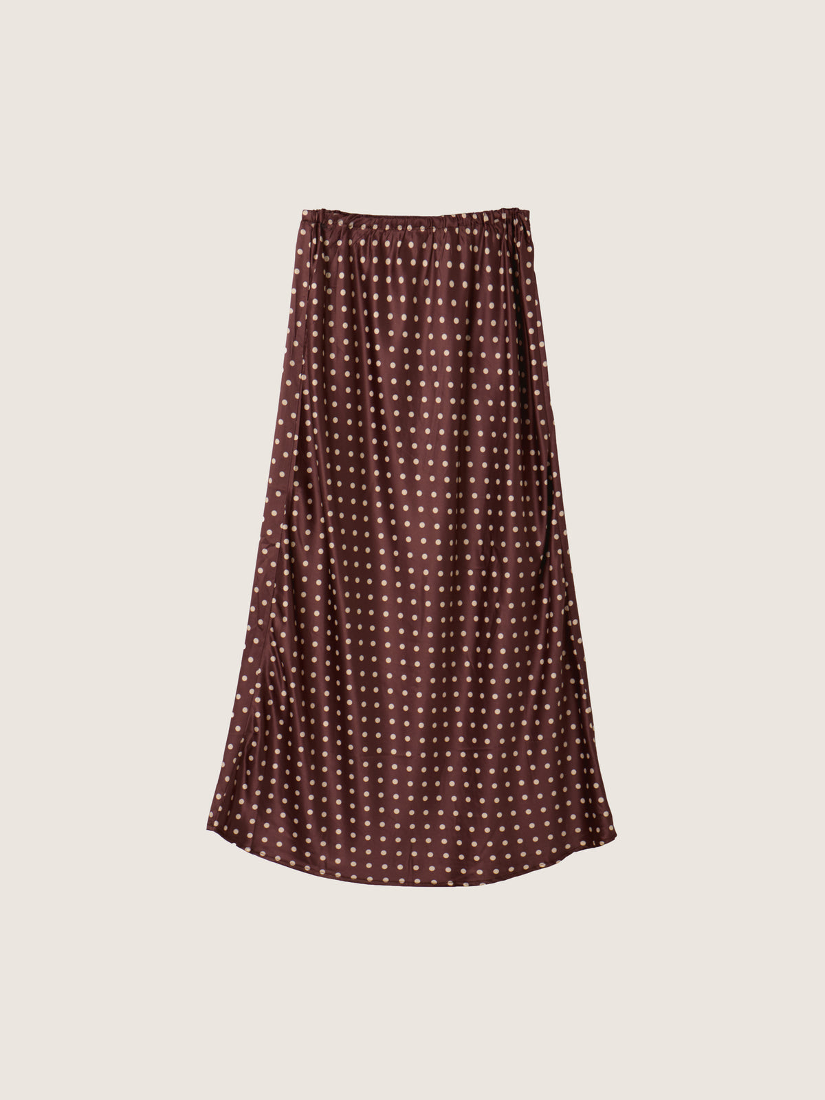 LOVEFINN - Polka Dot Midi Skirt - 
