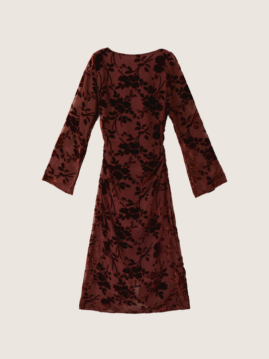 MINKPINK - Anouk Velvet Midi Dress - 