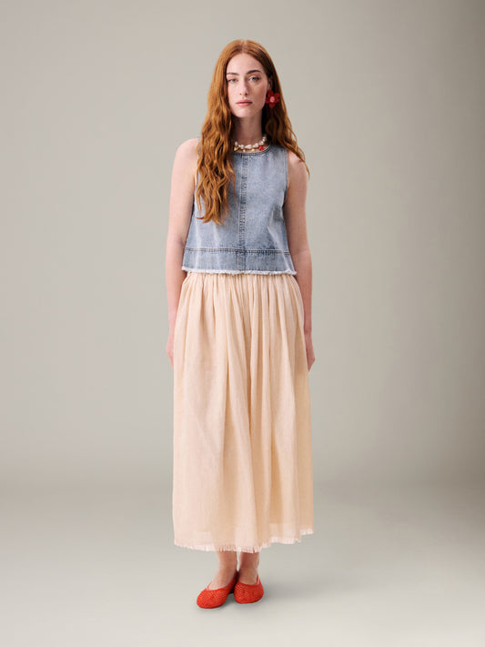FRNCH - Mary Stripe Skirt - 