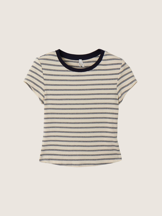 LOVEFINN - Striped Baby T-Shirt - 