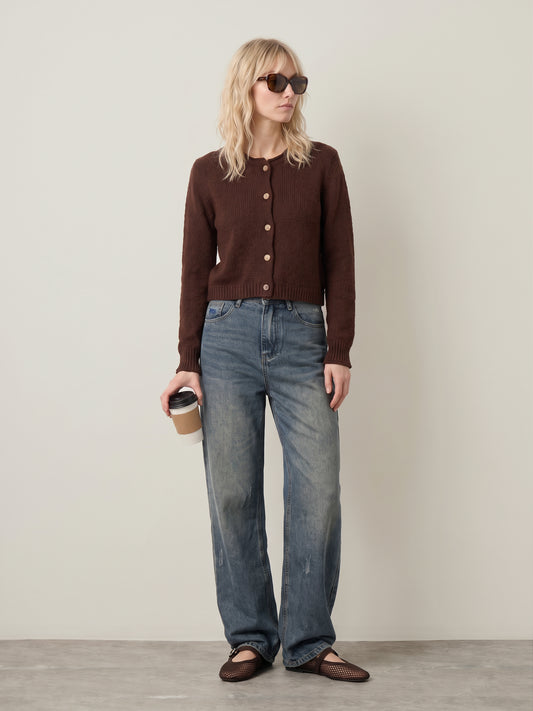 Rollneck Cardigan