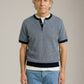 CHAMPLAIN - Textured Knit T-Shirt - 