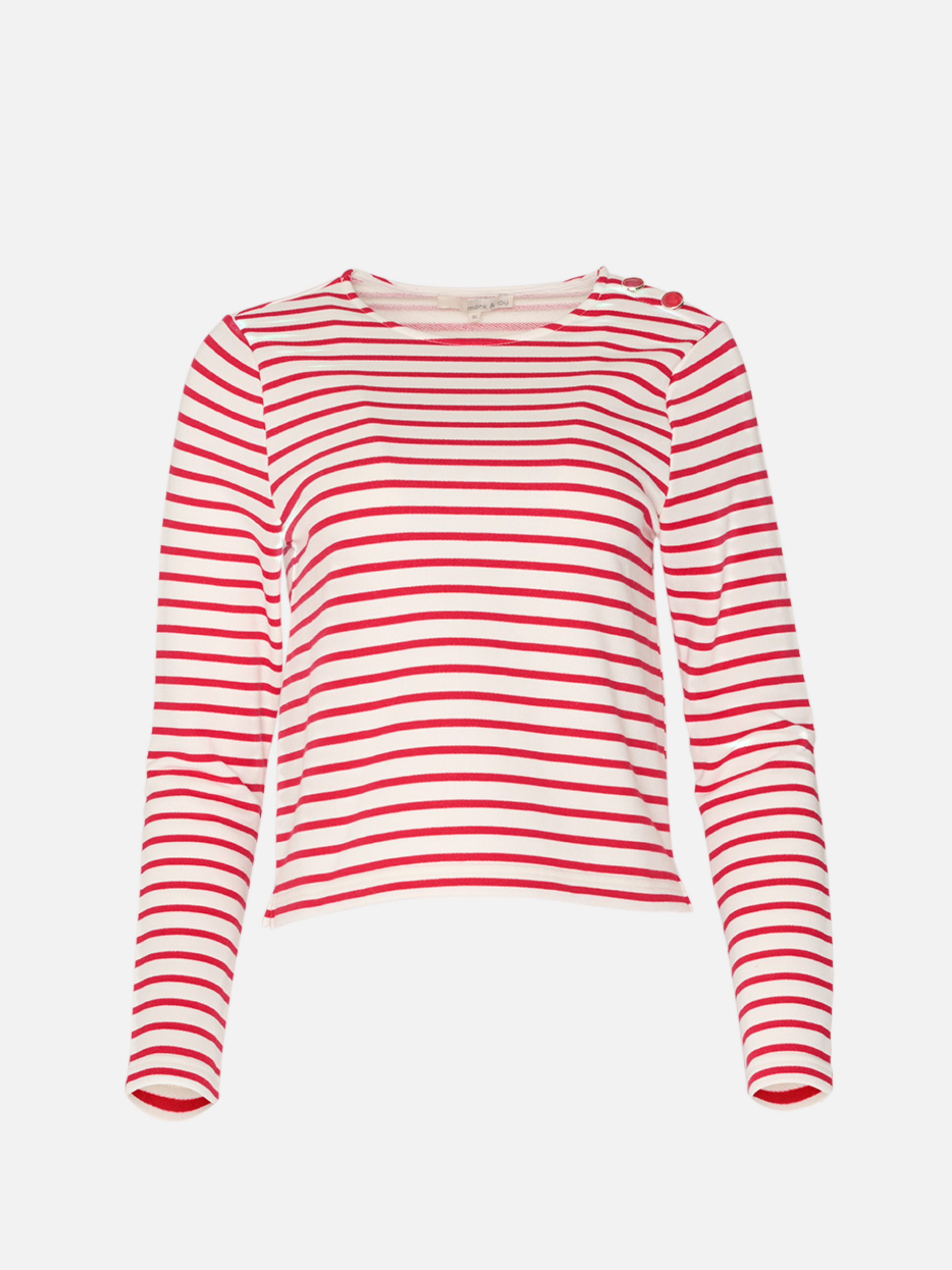 MONK & LOU - Jeri Breton Button Top - 