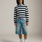 CHAMPLAIN - Denim Collar Rugby Shirt - 