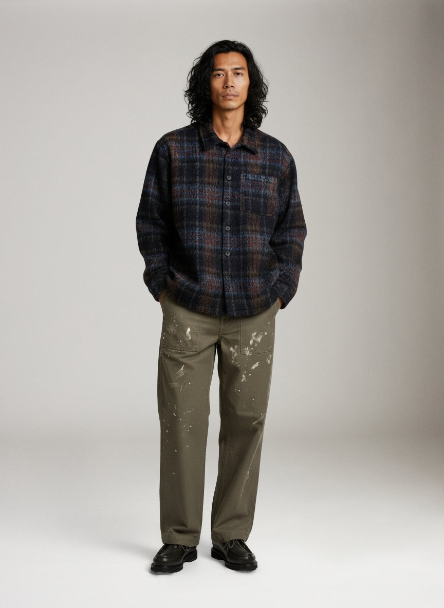 KUWALLA - Faux Mohair Shirt - 