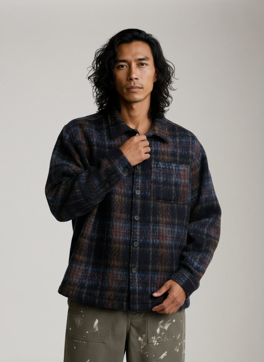 KUWALLA - Faux Mohair Shirt - 