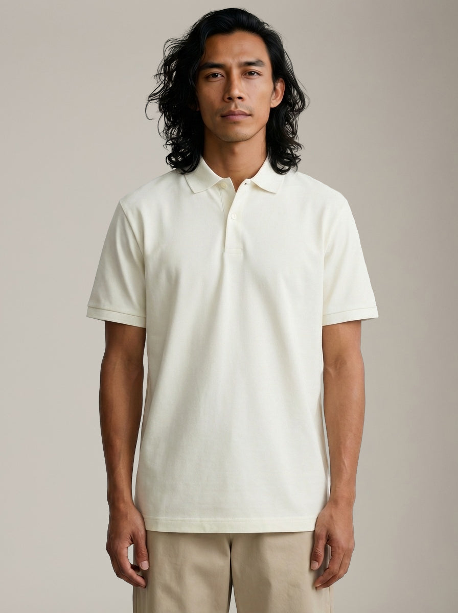 SELECTED - Fave Button Polo - 