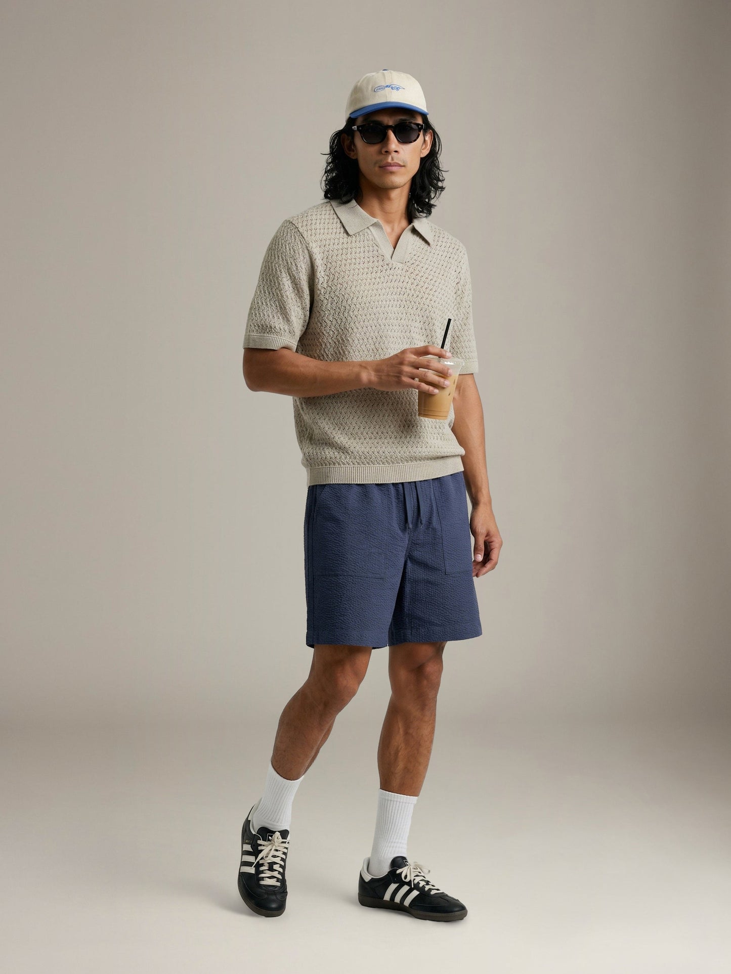 ONLY & SONS - Nyle Knit Polo - String